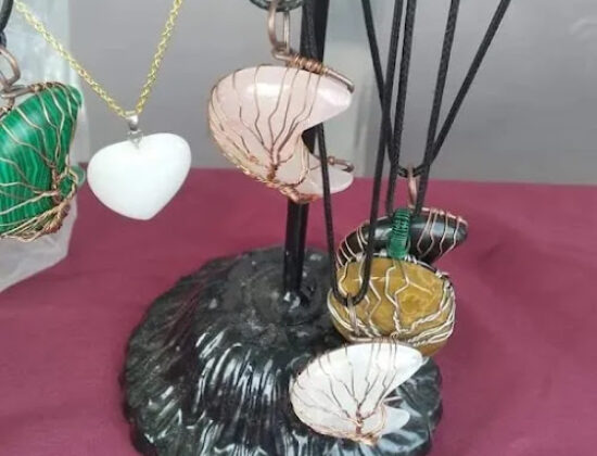 Mystic Jypsies Art & Crystal necklaces