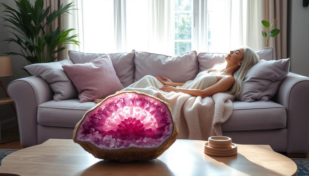 lepidolite home decor
