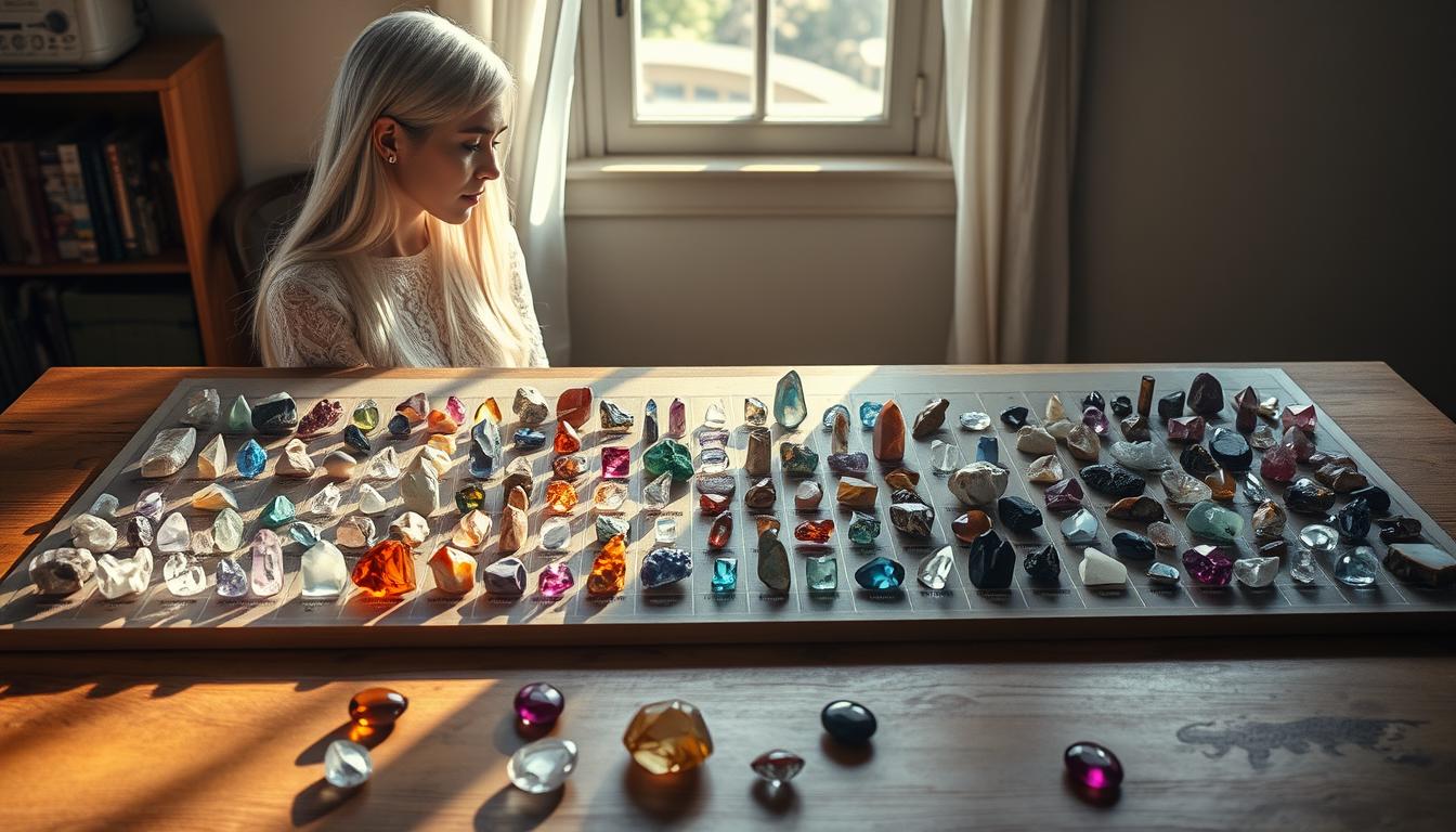 Crystal and Gemstone Chart